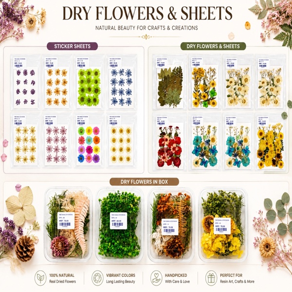 Dry Flower & Sheet