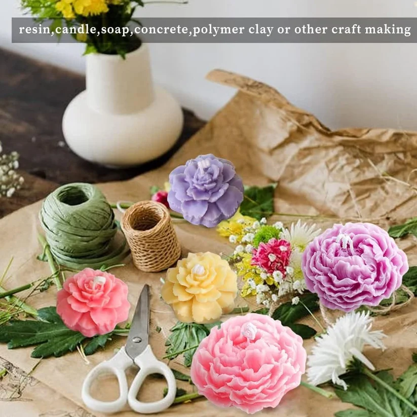 3D Flower Shape Handmade Mould