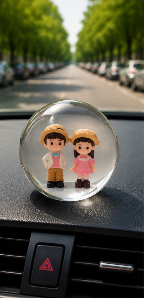 COUPLE WITH WINTER DRESS