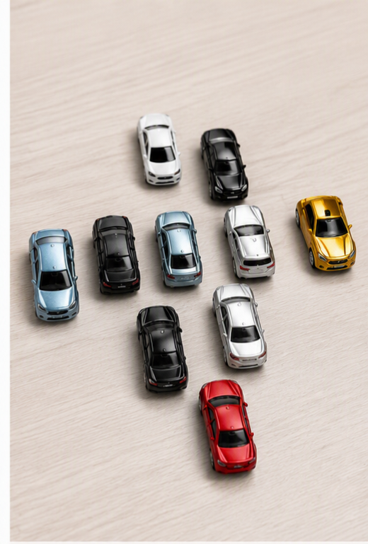 Miniature Big Car Set