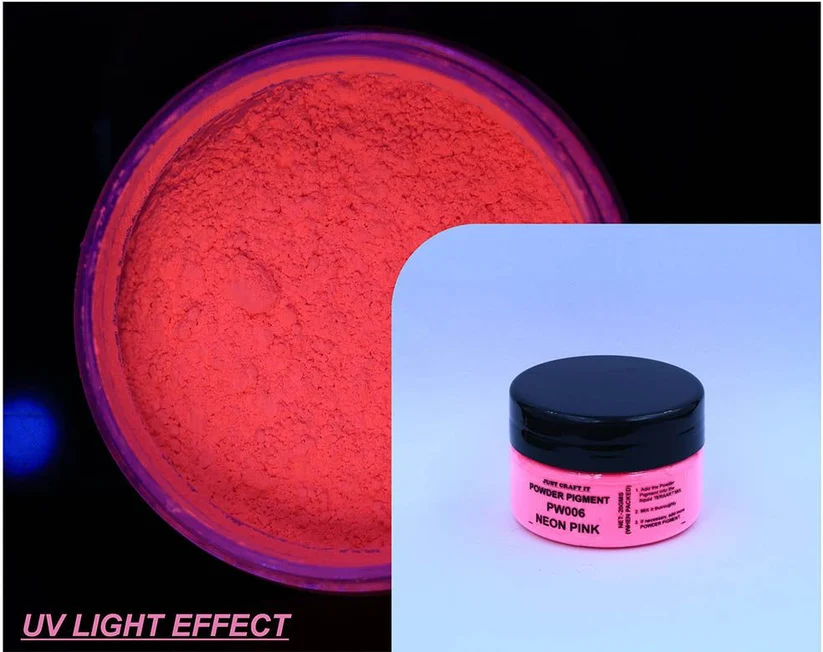 PINK Neon Powder Pigment 20gms
