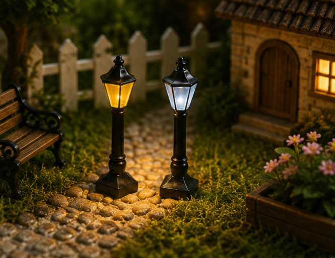 Miniature Harry Potter Streetlight