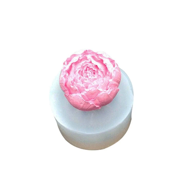 3D Peony Flower Handmade Mould