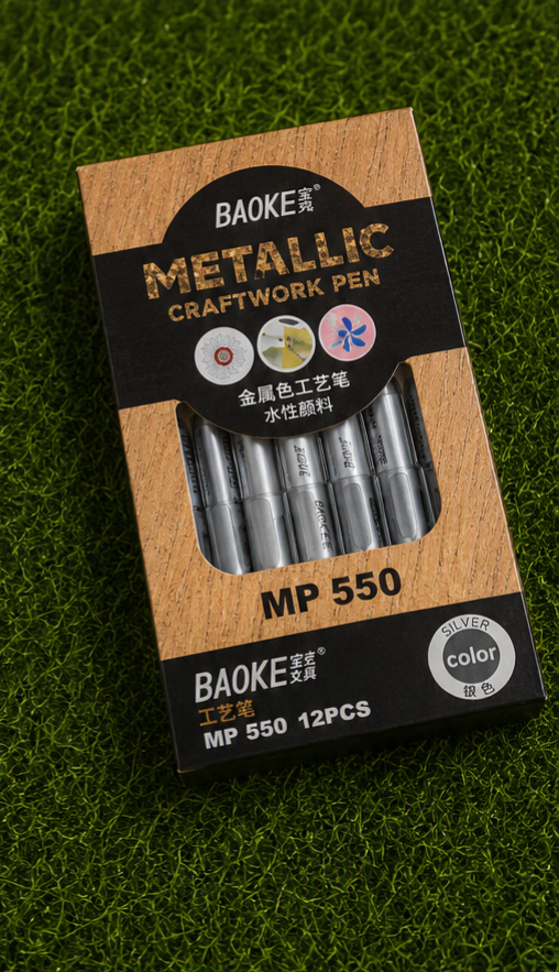 Metallic Craftwork Pen Silver