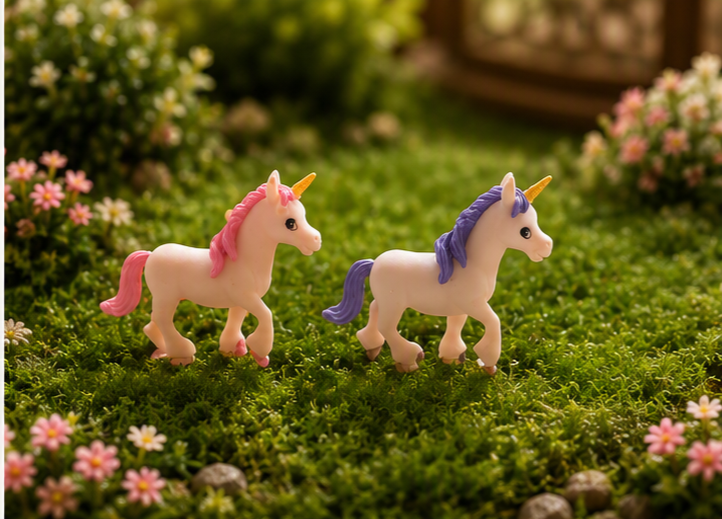 Cute Miniature Multicolour Unicorn