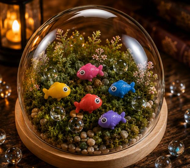 Miniature Small Fish set