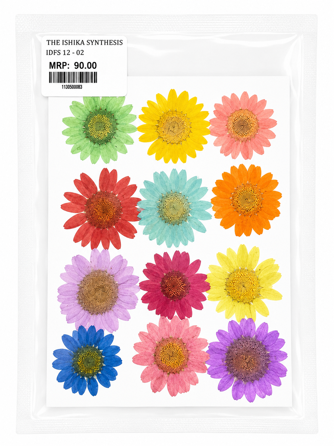 12 Dry Flower Sheet for Resin Art IDFS-02