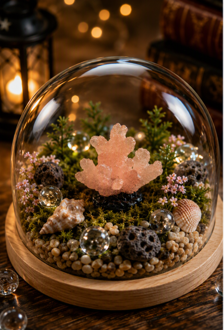 Miniature Pink Sea Plant