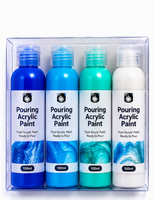 Fluid Acrylic Paint Blue