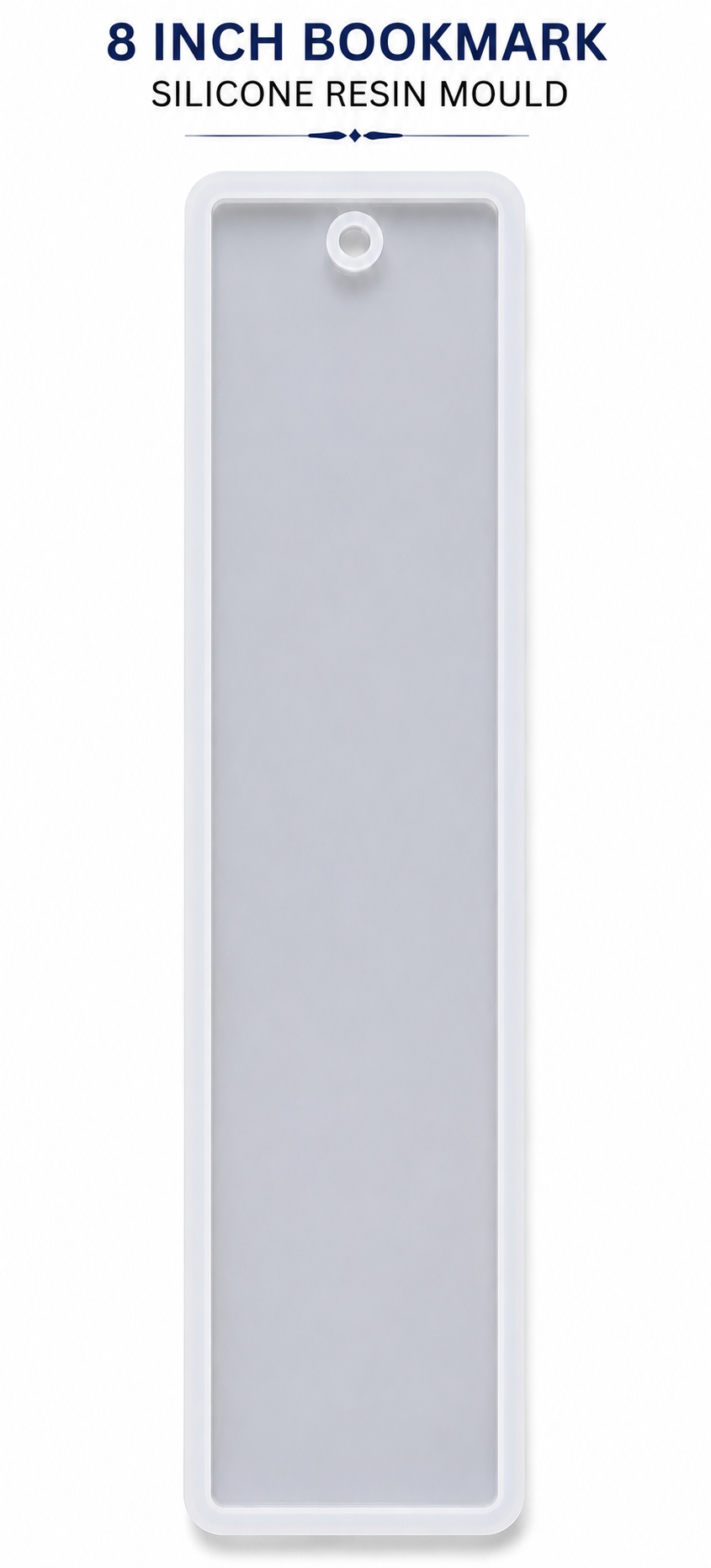 8 Inch Bookmark Silicone Resin Mould