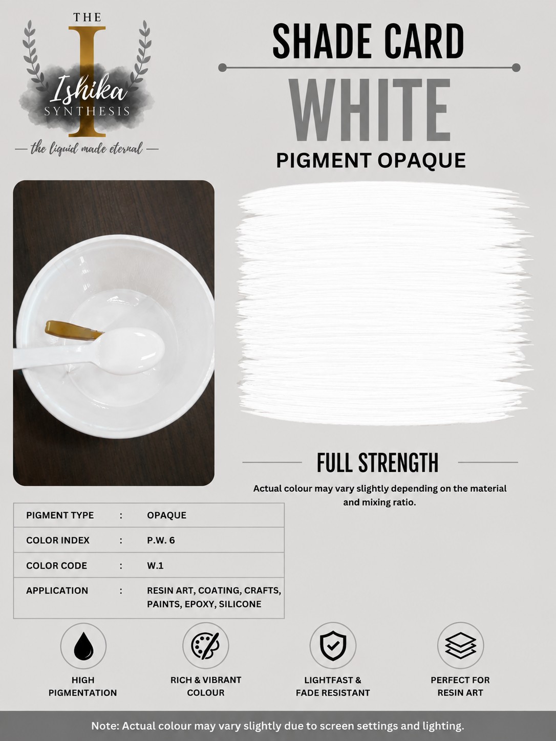 White Opaque Pigment