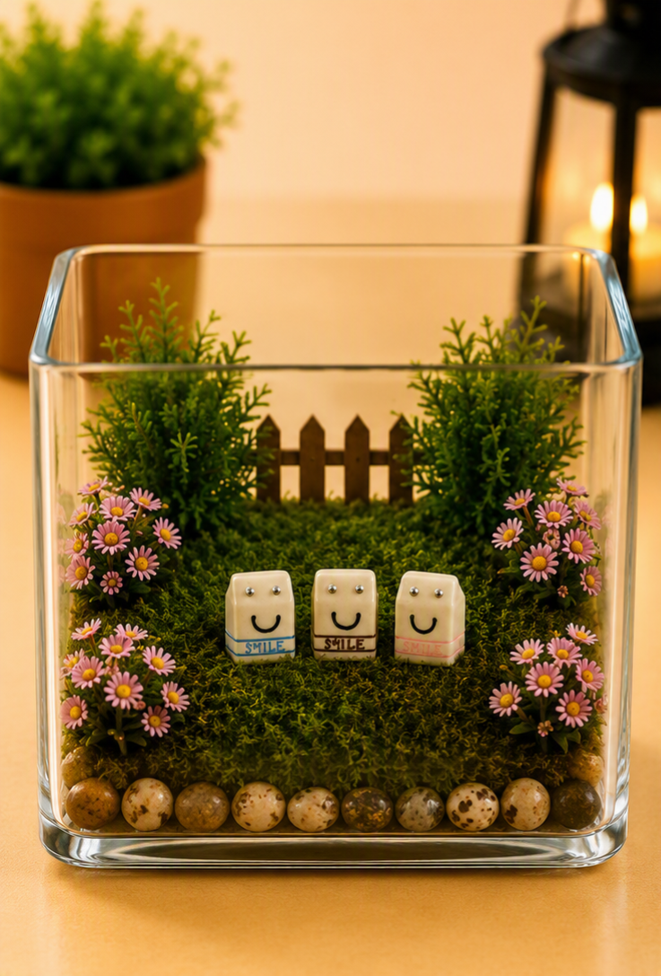 Miniature Milk Basket