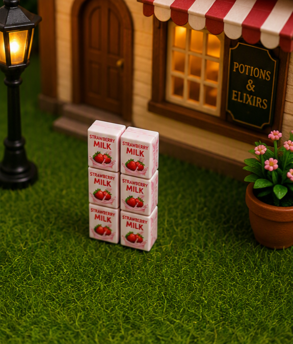 Miniature Strawberry Milk