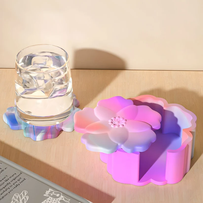 Floral Coaster Mould