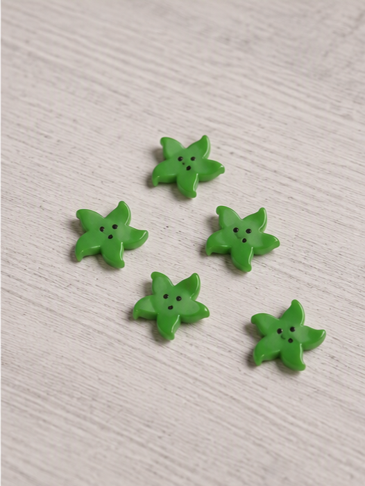 Miniature Green StarFish