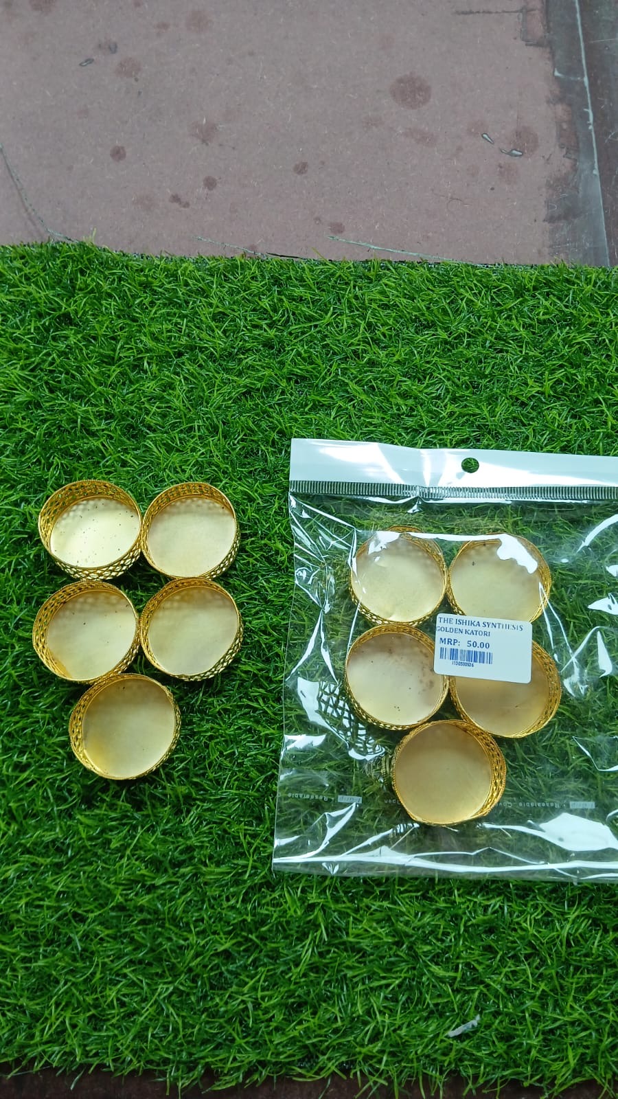 GOLDEN BIG T-light VATI/KATORI