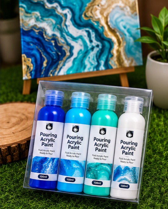 Fluid Acrylic Paint Blue