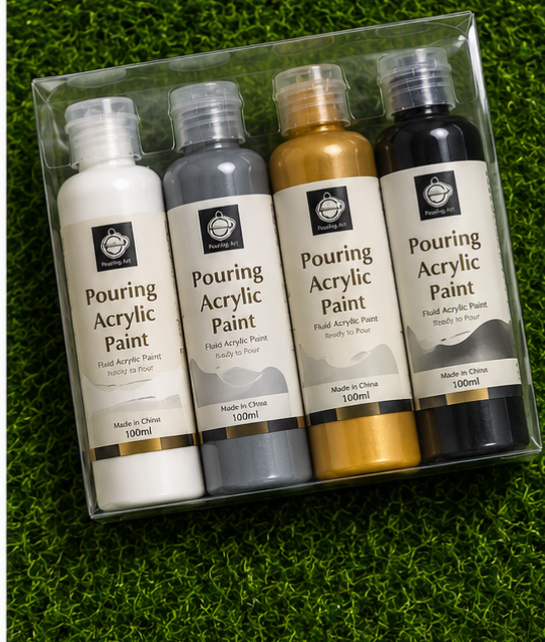 Fluid Acrylic Paint Gold