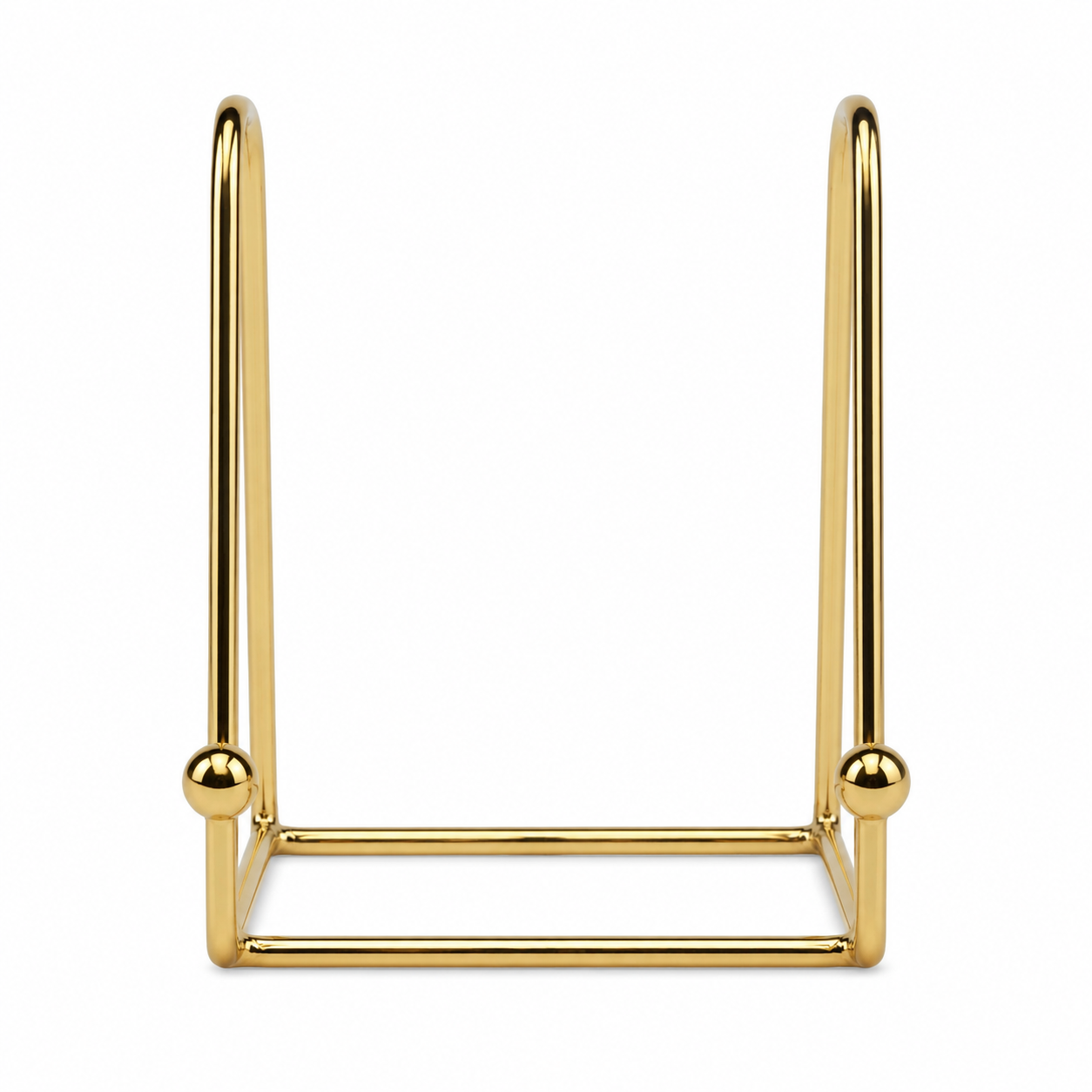 Gold Metal Photo Frame Stand – 4 Inch