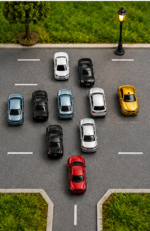Miniature Big Car Set