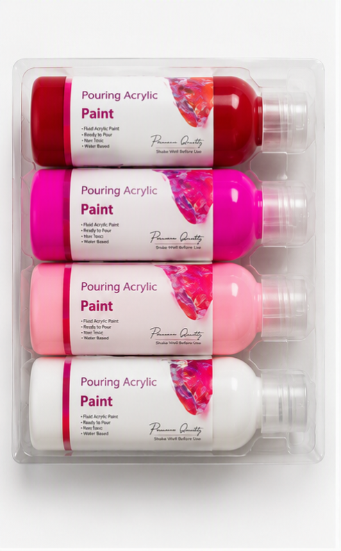 Fluid Acrylic Paint Pink