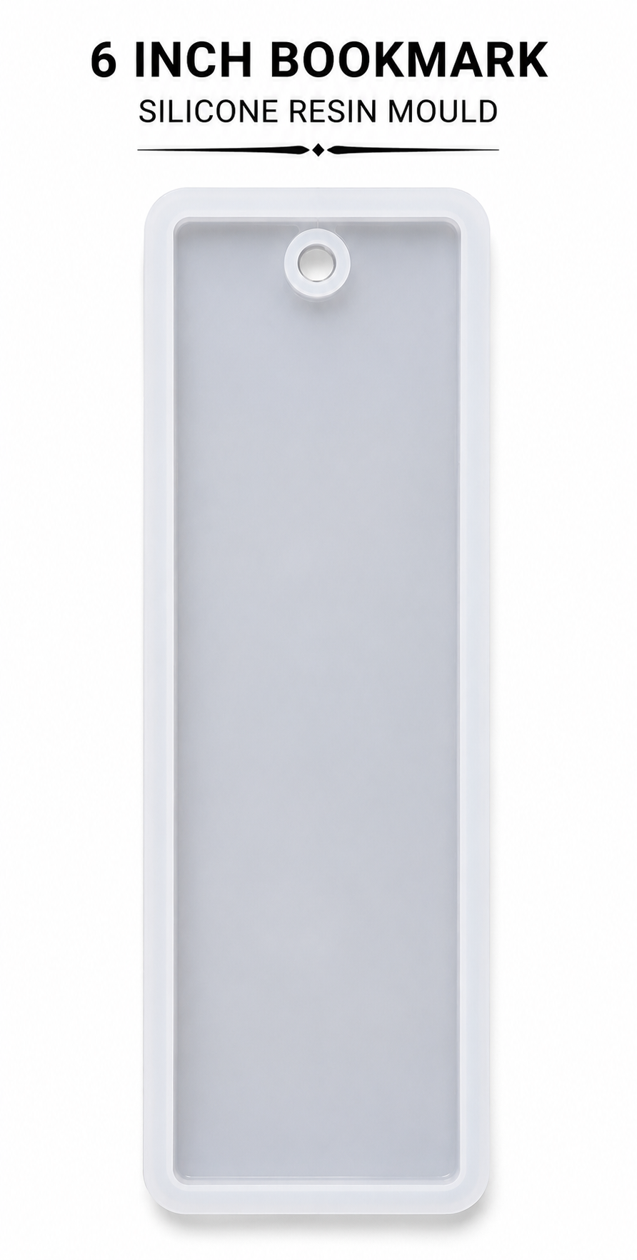 6 Inch Bookmark Silicone Resin Mould