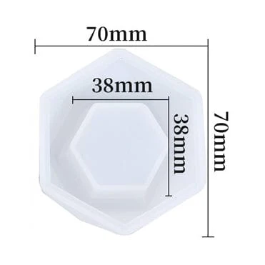 6-Corner Flower Pot & Tea Light Candle Holder Mould