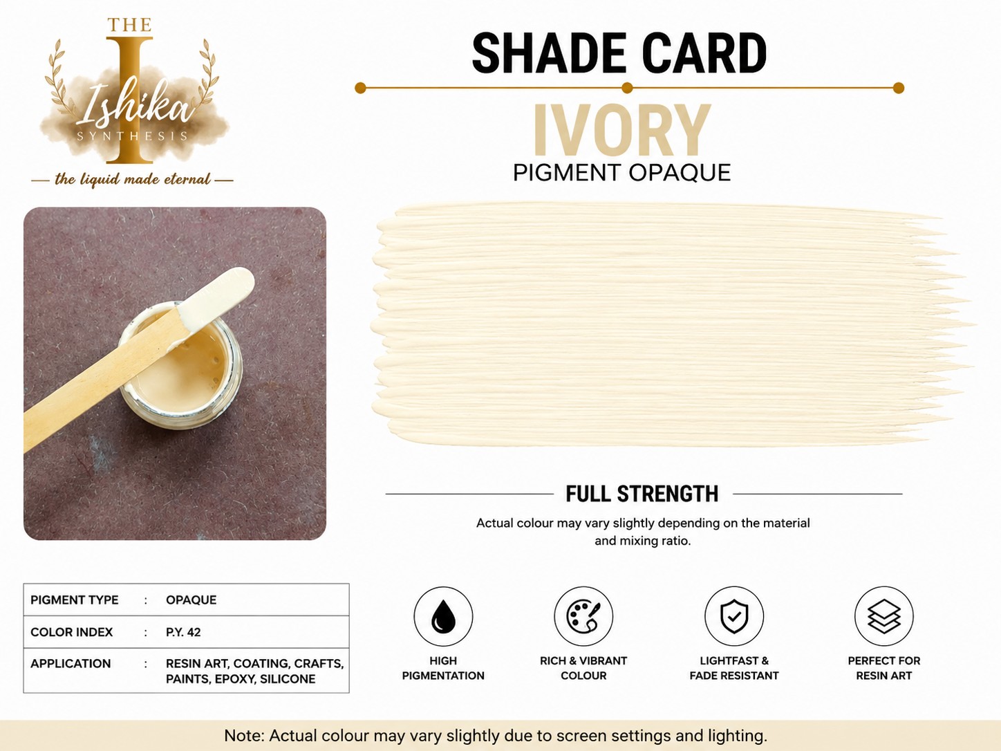 Ivory Opaque Pigment