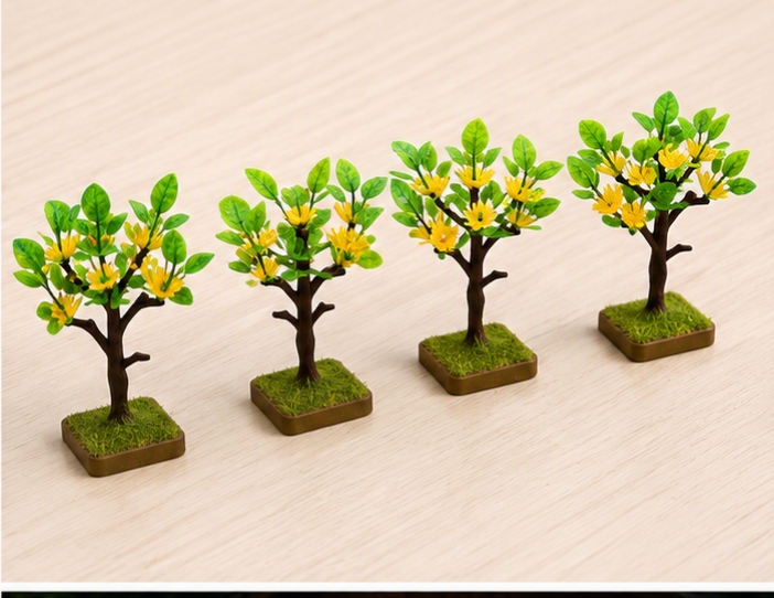 Miniature Apple Tree set