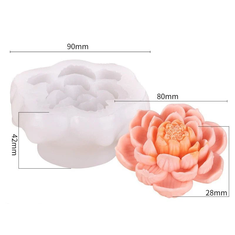 3D Flower Handmade Mould TIS0054