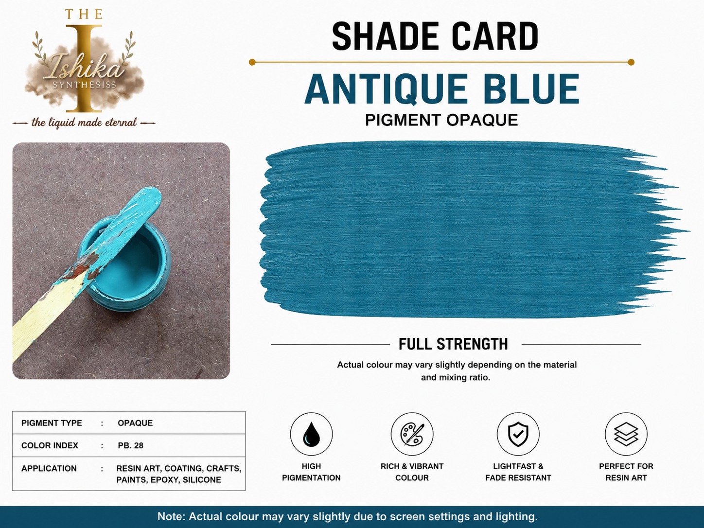 Antique Blue Opaque Pigment