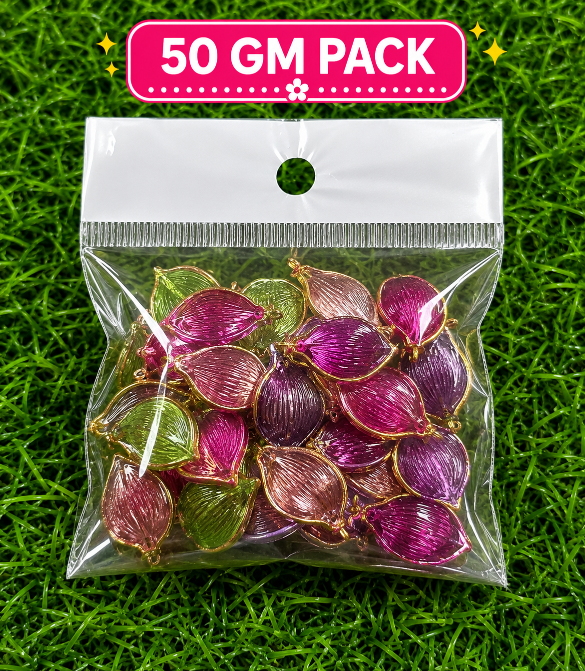Leaf Charm Beads for Resin Art 50gm
