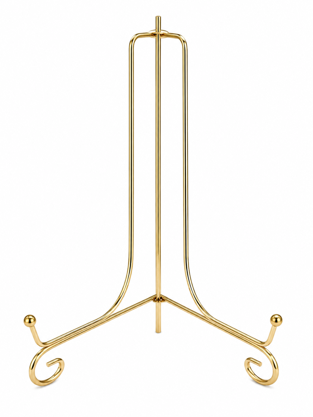 Gold Metal Photo Frame Stand – 10 Inch