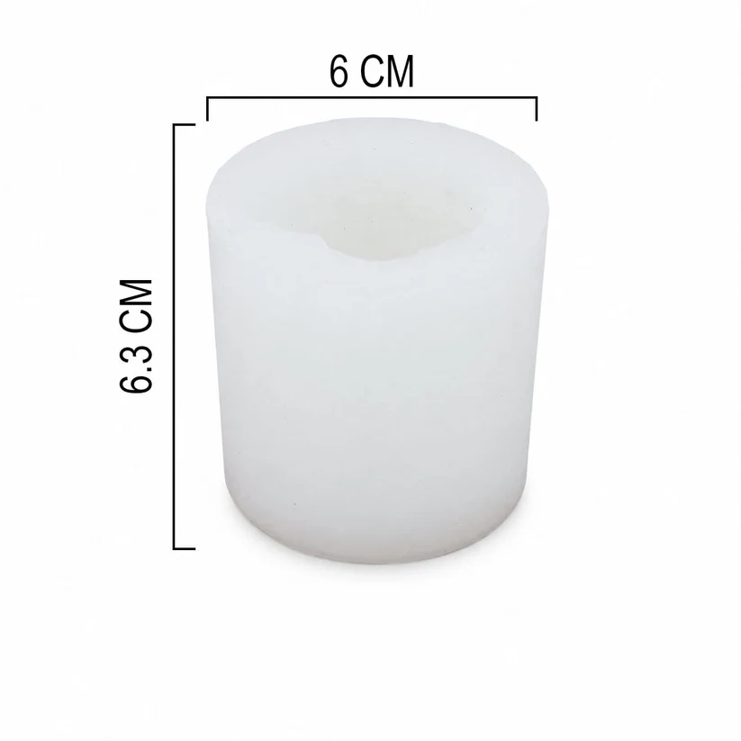 3D Lord Ganpati Idol Silicone Mould - 6 cm Diameter - 6.3 cm Height
