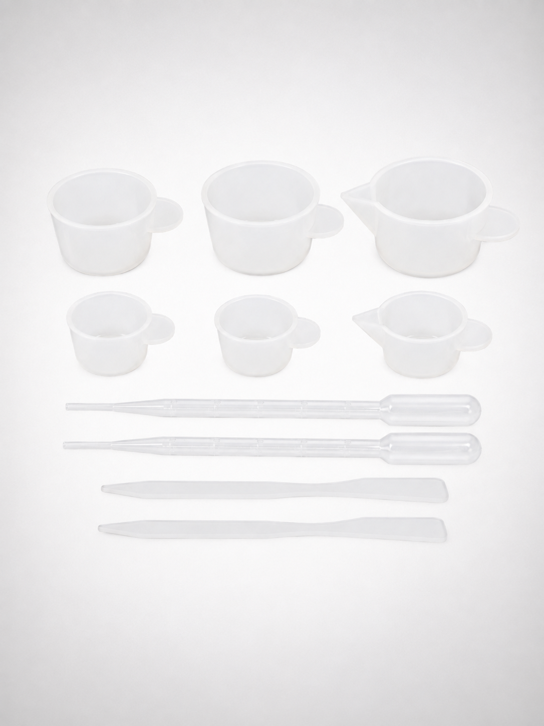 Resin Mixing Tools & Measuring Cups Set (10 Pcs)